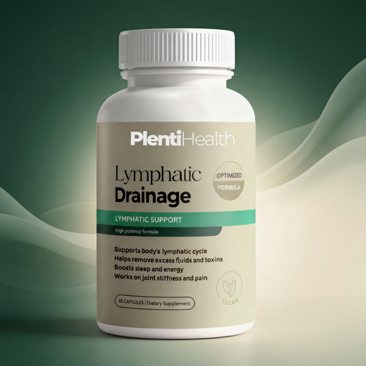 New Maximum Potency Formula – Lymphatic Drainage Capsules by Plenti Health™