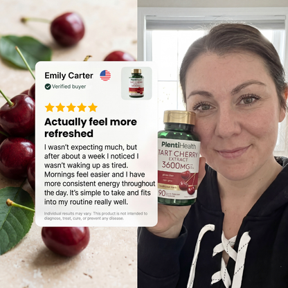 PlentiHealth Tart Cherry Extract 3600mg