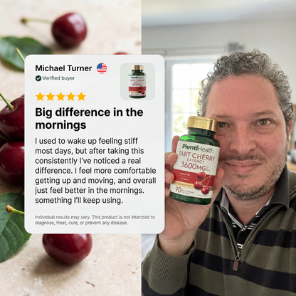 PlentiHealth Tart Cherry Extract 3600mg